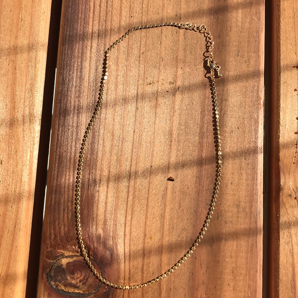 14k gold plated necklace